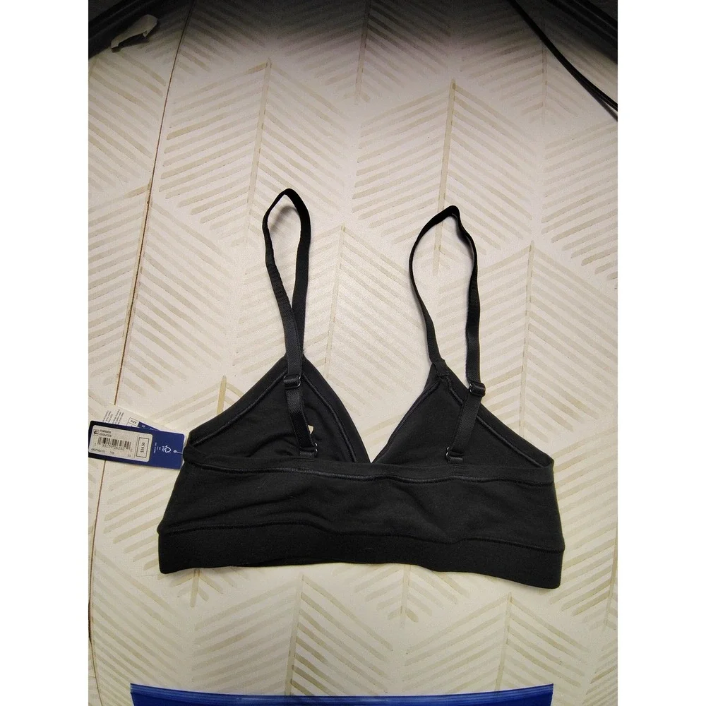 GapBody Kids Black Wrap Front Bralette Adjustable Straps NWT Size‎ XS